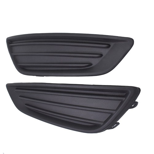 LH&RH For Ford Focus 15-2017 2018 Black Housing Fog Light Cover Frame Bezel Trim - Picture 7 of 14