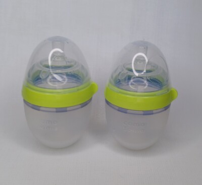 Como Tomo Soft Hygenic Silicone Baby Bottle Set Of Two 5 Oz. Bottles