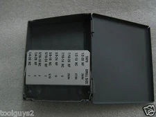 HUOT TAP DISPENSER INDEX FINE/COARSE 1/4-20 to 1/2-20 (HOLDS 10 TAPS) 12575"NEW"