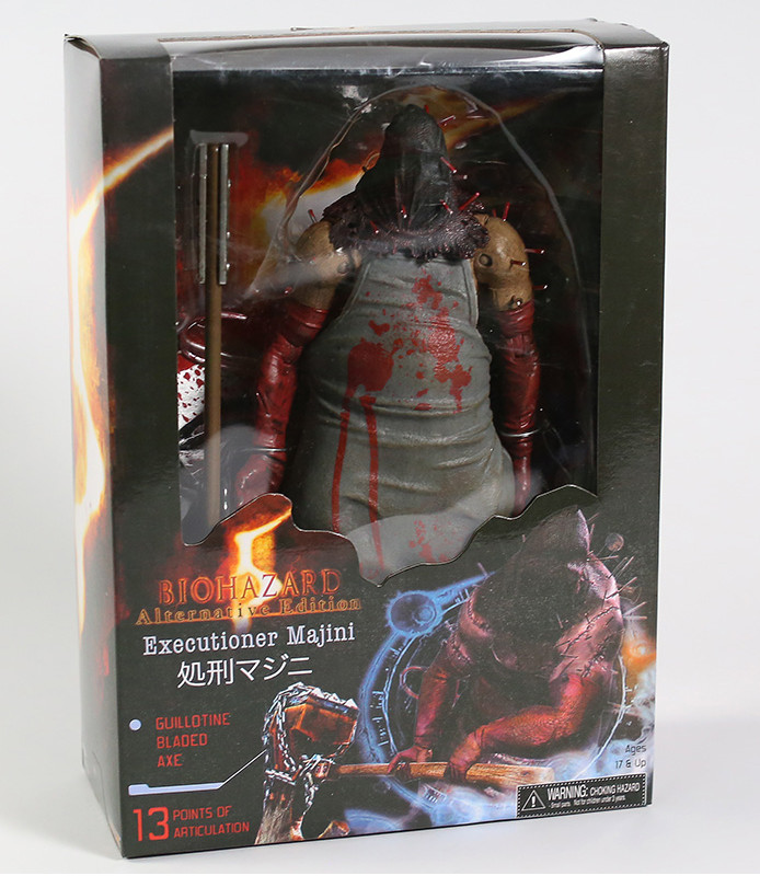 Figurine Executioner Majini Capcom statuette de collection Biohazard 22cm