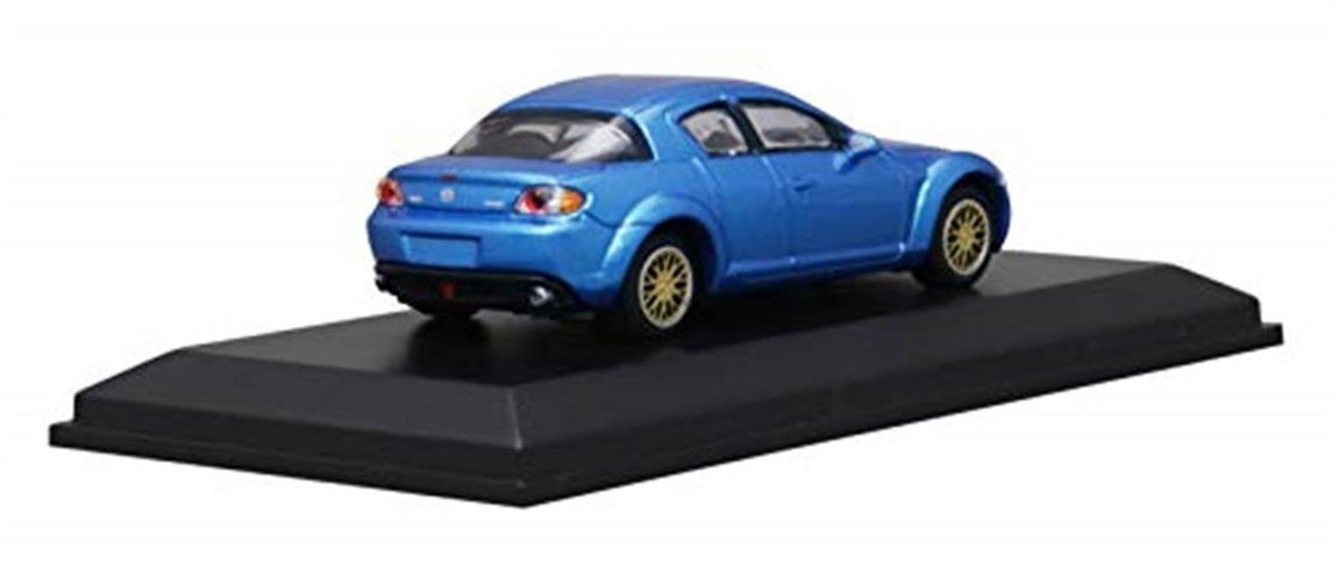 Kyosho Original 1/64 Mazda RX-8 Blue Finished Product