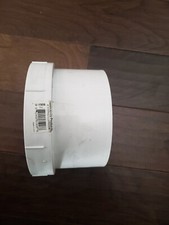 PVC Pipe Sewer Drain Cleanout Body, 6-In. -36-642