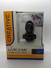 Creative Live Cam Video IM Ultra HD Laptop Webcam NIB