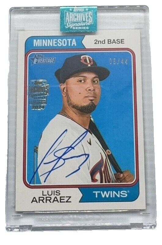 Luis Arraez Autograph | eBay Luis Arraez Autograph | eBay