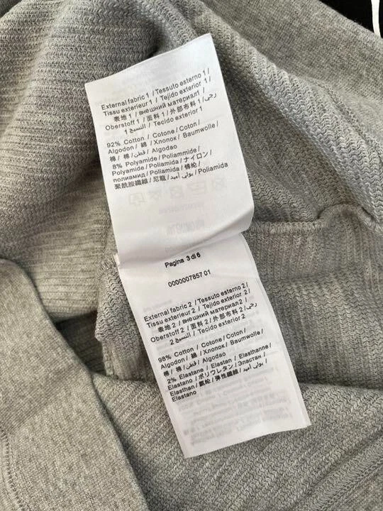 Felpa Valentino Panther maglia manica lunga 17SS rayon poliestere usata