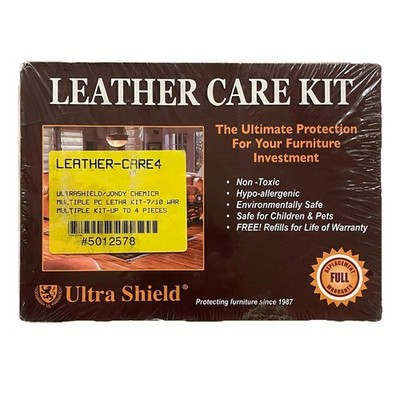 Ultra Shield Leather Care Kit Cleaner & Conditioner