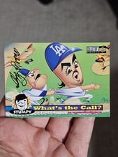 1995 Collector's Choice What's the Call? Gold Foil Signature Mike Piazza #87