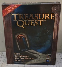 Treasure Quest PC COMPUTER GAME Complete Original Box Game Very