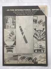 Jo-Ton International Import Co. Knife Blade Catalog Self Defense Swords 1990s