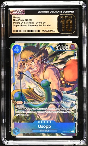Usopp (Alternate Art) graded CGC 10 for sale on eBay