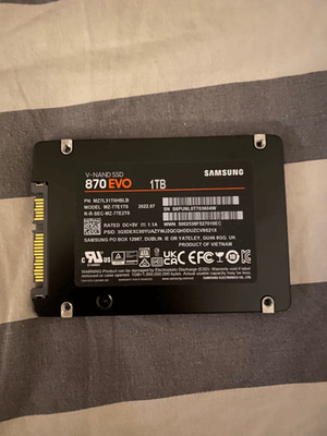 Samsung 870 EVO 1TB 2,5 Zoll SATA III SSD / Ohne OVP