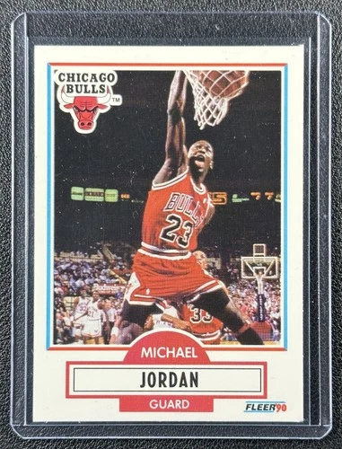 MICHAEL JORDAN 1990-91 FLEER #26 BULLS