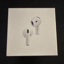 Apple AirPods 4 Active Noise Cancellation White Bluetooth In-Ear Earbuds Mic