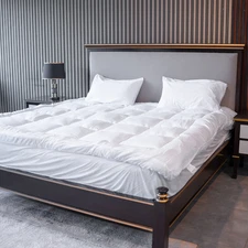 4 Inch Thick Quilted Mattress Topper  – 800GSM, Plush Soft Thick Comfort Pad