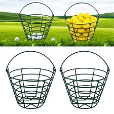 Golf Ball Basket Bucket Container for 50 Balls,with Handle,Built to Last/Easy...