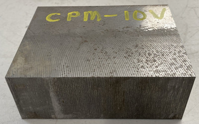 CPM-10V Tool Steel Block Knife Making Blade Stock CPM10V Machine Shop Block