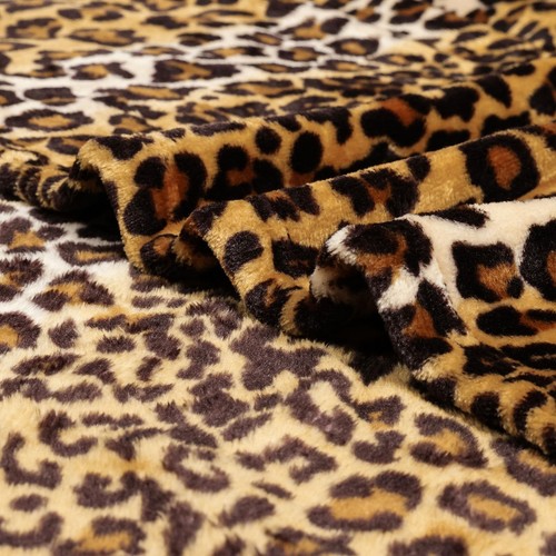 Leopard Printed Throw Blanket for Couch,Bed,Sofa, Soft Cozy 290GSM Classic Le... - Picture 6 of 7