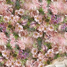 Artificial Flower Wall Landscape for Weddings and Celebrations 30x30cm