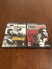 Lot Of 2 Ps2 Games: True Crimes Street LA The Getaway