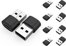 10 PACK USB C 3.1 Type C Female to USB 3.0 Type A Male Port Converter Adapter