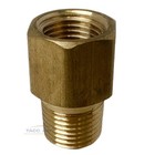 1/8" Female X 1/8" Male NPT Pipe Fitting Extender Adapter FIP X MIP Brass