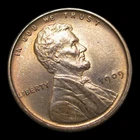 1909 Lincoln Cent Wheat Penny ---- Gem BU Details Coin ---- #KK572