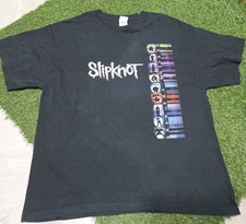 CAMISETA VINTAGE SLIPKNOT OUT THE NINE AÑOS 2000 TALLA XL