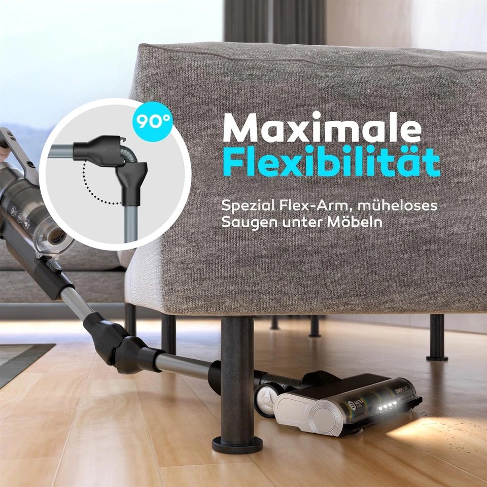 Balter X11Pro Staubsauger Akku mit Wischfunktion Handstaubsauger 350W kabellos - Bild 2 von 4
