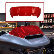 Motorcycle Front Windshield Wind Kit For Harley Road Glide CVO/SE 23-25 Red New