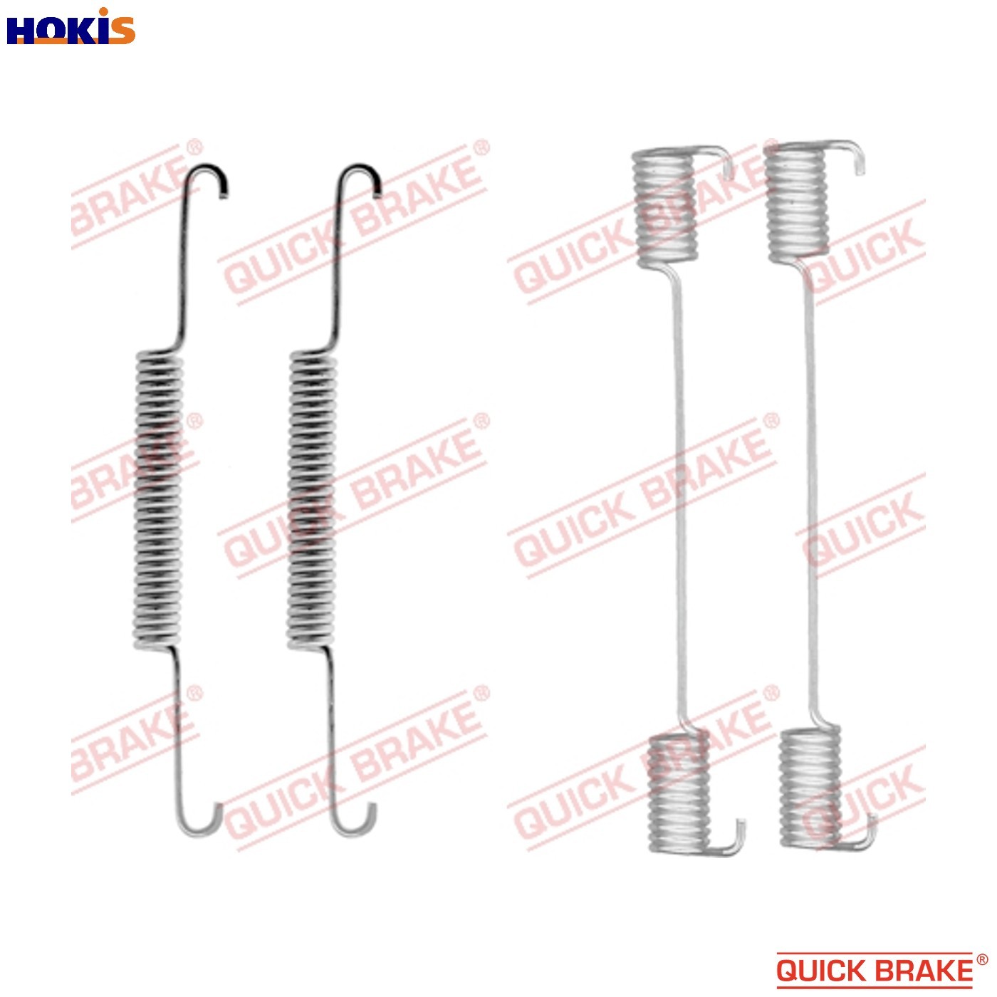 ACCESSORY KIT BRAKE SHOES 105-0520 FOR AUSTIN MG BMC Serie A 0.8L 99H 1.0L 4cyl