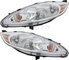 For 2011-2013 Ford Fiesta Headlight Pair