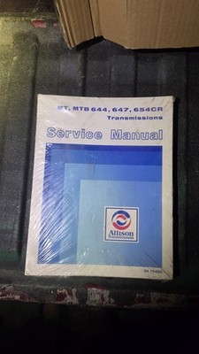 Allison Transmission Service Manual SA1546G