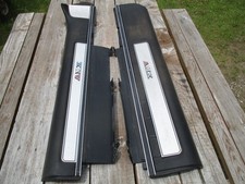 1971-74 Amc Javelin Amx Upper Door Panel Tops Rare Black