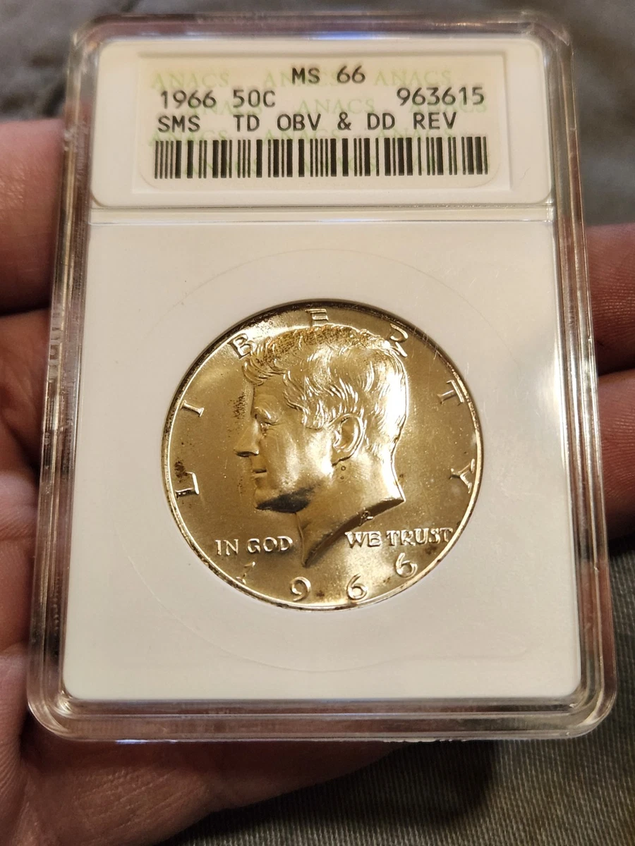 1966 Kennedy Half Dollar Error Coins for sale | eBay