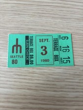 Steve Stone 100th MLB Win/22nd Win of 25 1980 Ticket 09/03/1980 Orioles CY YOUNG