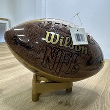 Vintage Wilson Official NFL Game Football Field Sign Paul Tagliabue USA Replica