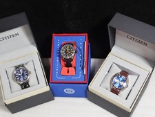 Citizen Eco Drive  & AVI Pilot Men's watch Lot