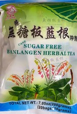 , Cane Sugar Free Banlangen Herbal Tea