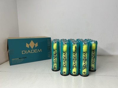 18x DIADEM Premier All Court Tennisbälle 4er TTI-Filz, Turniergenehmigt 72 Bälle