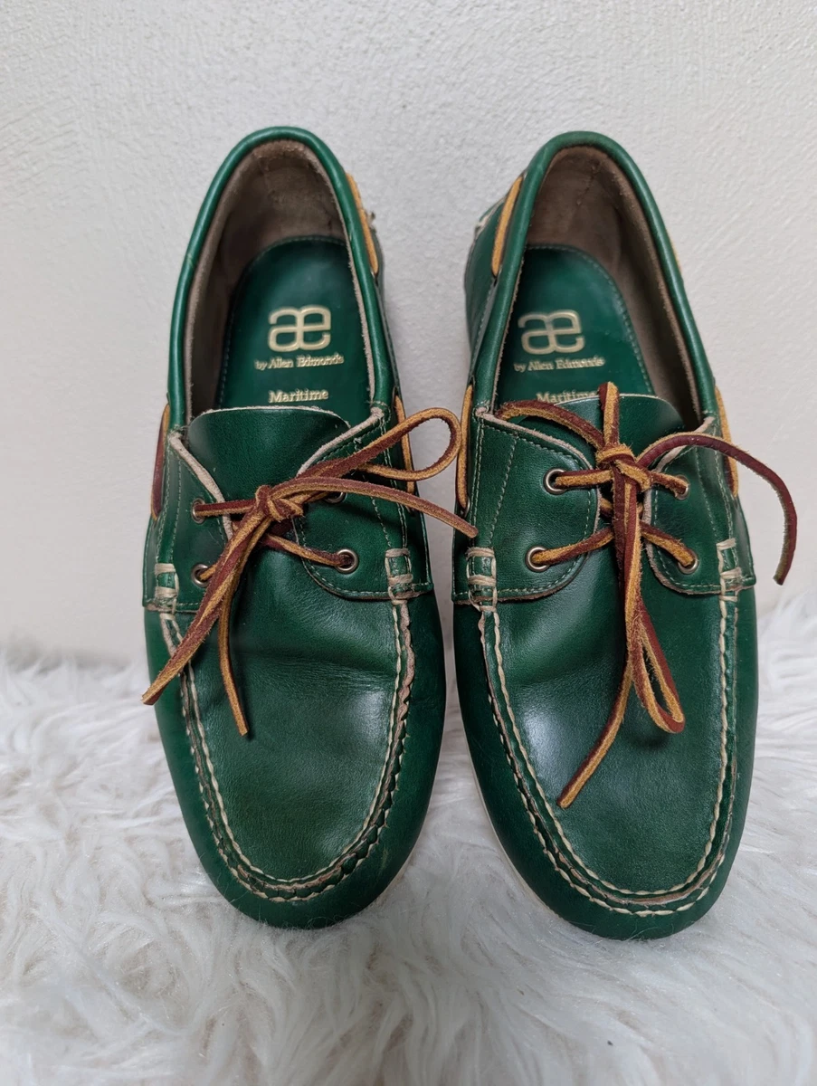 Allen Edmonds Boat Shoe Leather Upper Casual Shoes for Men for