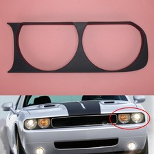 Left Headlight Lamp Bezel Frame Trim Cover Fit for Dodge Challenger 2008-2014