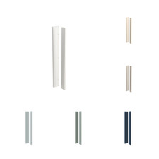 KitchenKit Slab Corner Posts 720mm x 80mm Kitchen Corner Posts