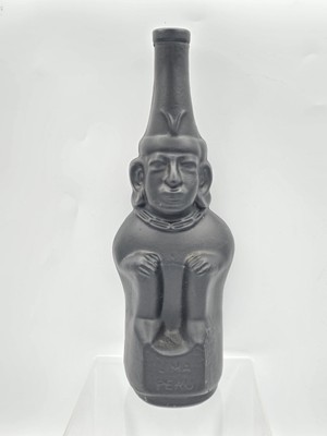 Vintage 1970s Ranuzzi Black Bottle - Lima Peru