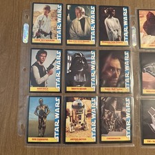 1977 Star Wars Wonder Bread - Card #'S 1-16- Complete Set NM/MT Condition-Rare🔥