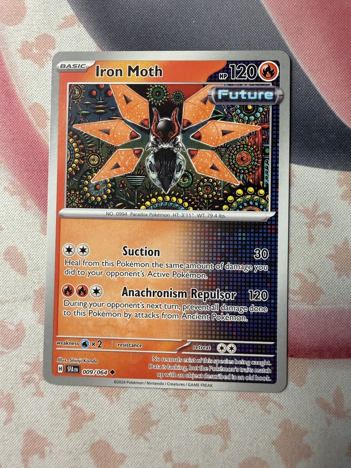 Iron Moth Uncommon SV: Shrouded Fable 009/064 NM English