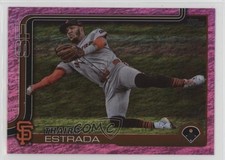 2025 Topps Series 1 Pink Holo Foil Thairo Estrada #2 8d4