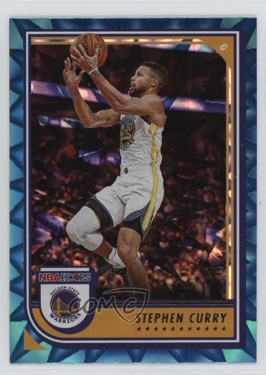 2022-23 Panini NBA Hoops Teal Explosion Stephen Curry #223 2u3
