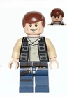 Lego Star Wars Han Solo Minifigure