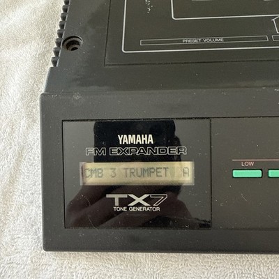 Yamaha FM Expander TX7 Tone Generator EUC | eBay