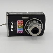 Pentax optio E60 10.1 mp compact vintage digital camera tested working Read V